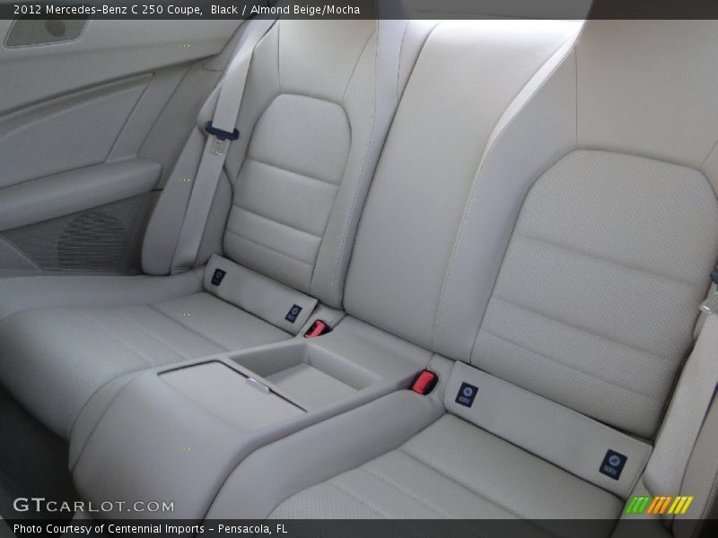 Black / Almond Beige/Mocha 2012 Mercedes-Benz C 250 Coupe