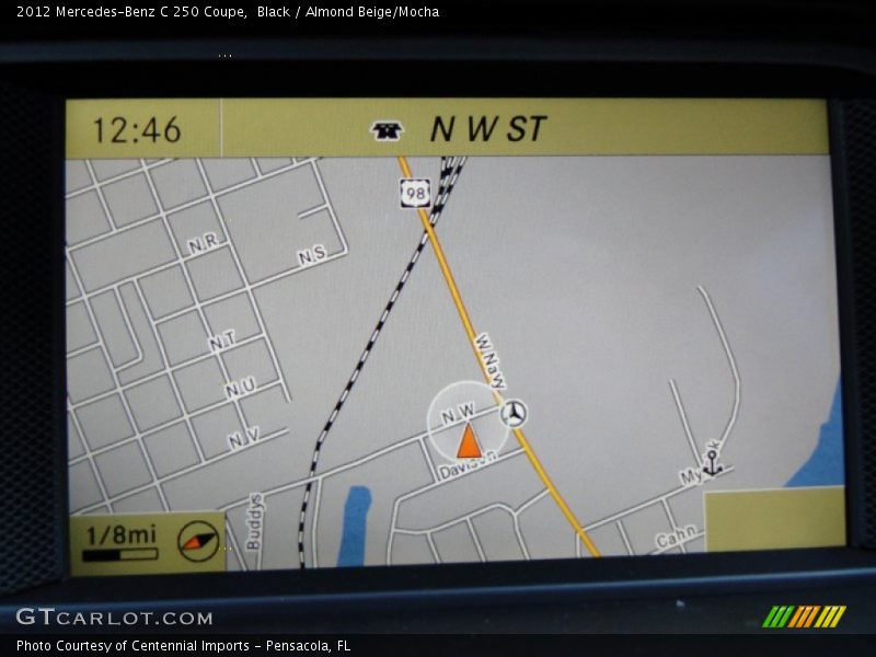Black / Almond Beige/Mocha 2012 Mercedes-Benz C 250 Coupe