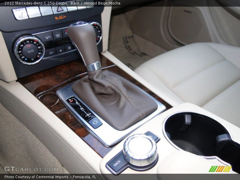 Black / Almond Beige/Mocha 2012 Mercedes-Benz C 250 Coupe