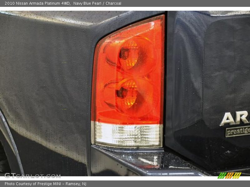 Navy Blue Pearl / Charcoal 2010 Nissan Armada Platinum 4WD