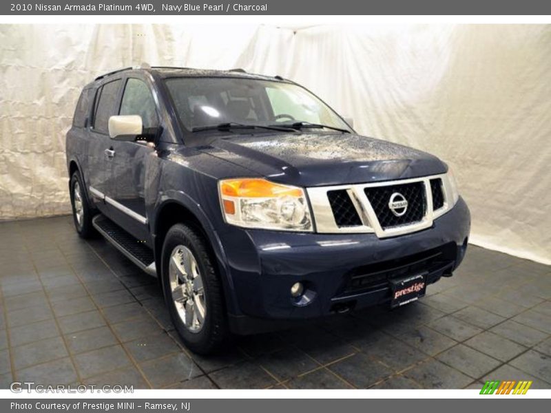 Navy Blue Pearl / Charcoal 2010 Nissan Armada Platinum 4WD