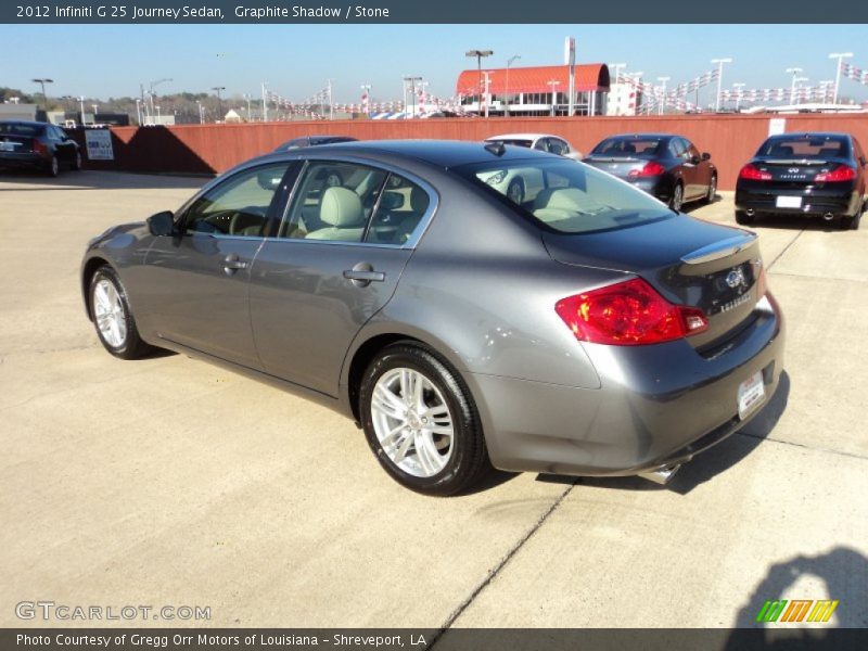 Graphite Shadow / Stone 2012 Infiniti G 25 Journey Sedan