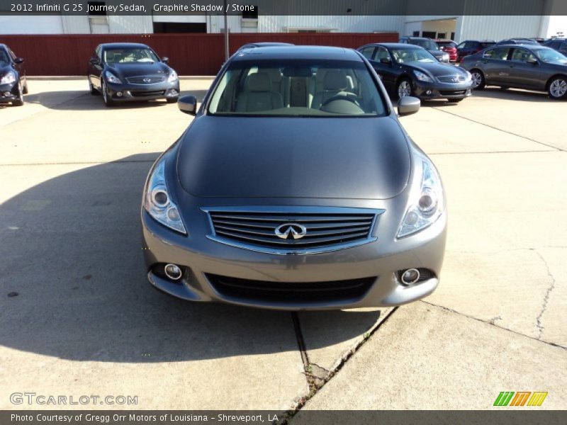 Graphite Shadow / Stone 2012 Infiniti G 25 Journey Sedan