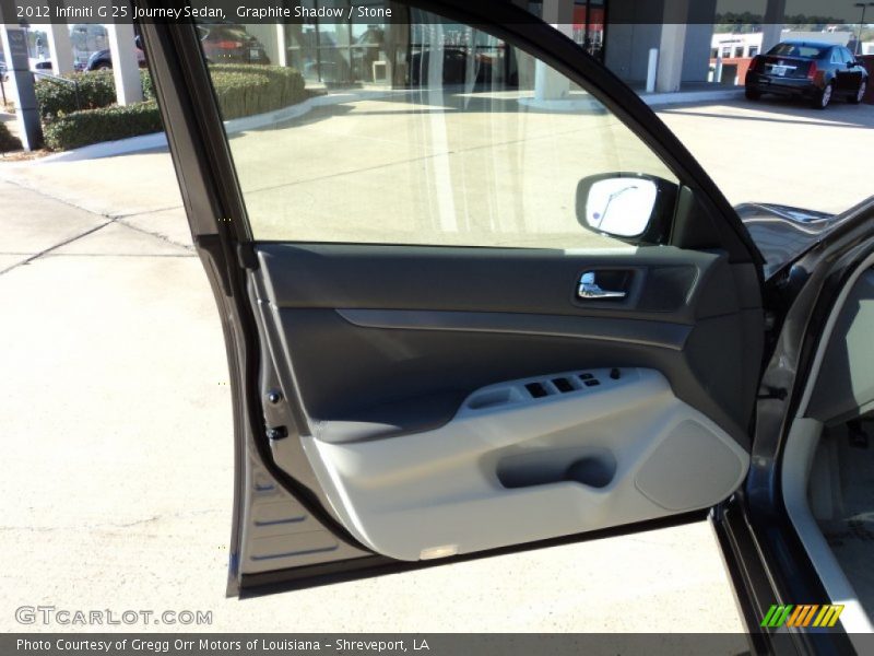 Graphite Shadow / Stone 2012 Infiniti G 25 Journey Sedan