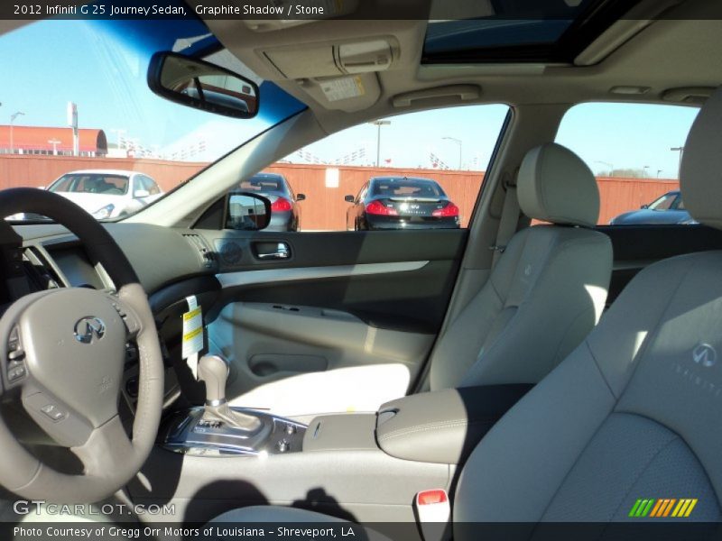Graphite Shadow / Stone 2012 Infiniti G 25 Journey Sedan