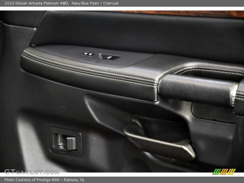 Navy Blue Pearl / Charcoal 2010 Nissan Armada Platinum 4WD