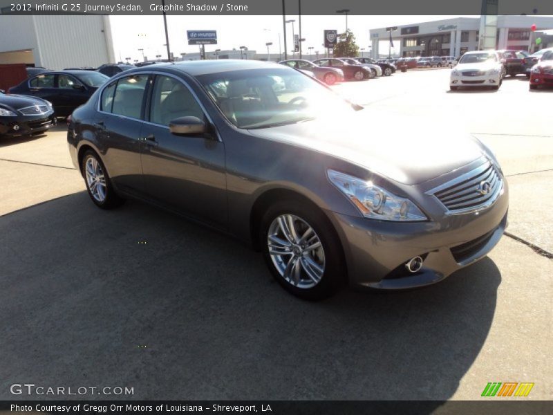Graphite Shadow / Stone 2012 Infiniti G 25 Journey Sedan