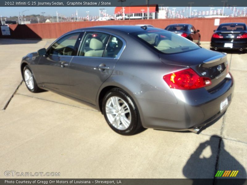 Graphite Shadow / Stone 2012 Infiniti G 25 Journey Sedan
