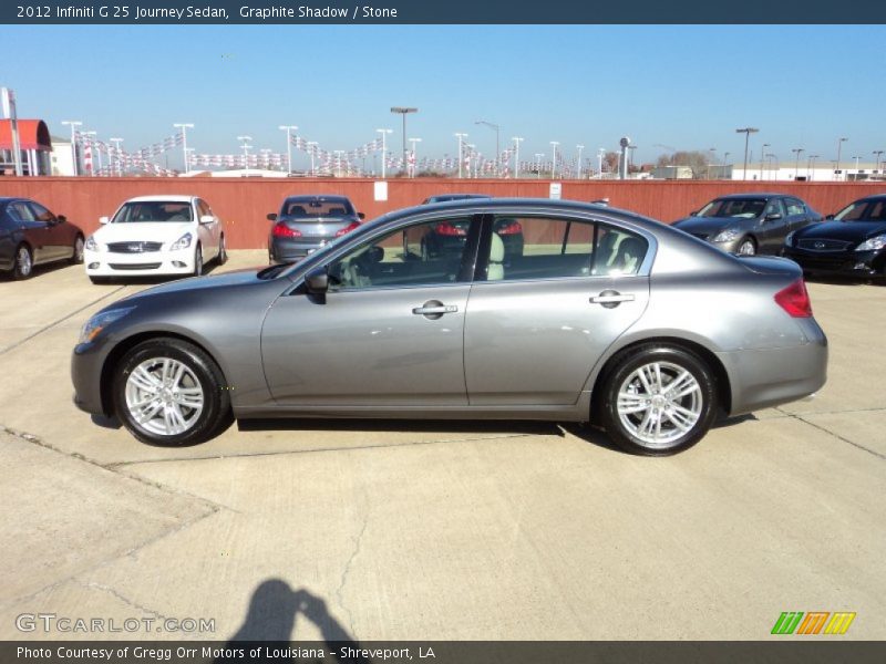  2012 G 25 Journey Sedan Graphite Shadow