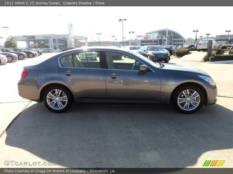 Graphite Shadow / Stone 2012 Infiniti G 25 Journey Sedan