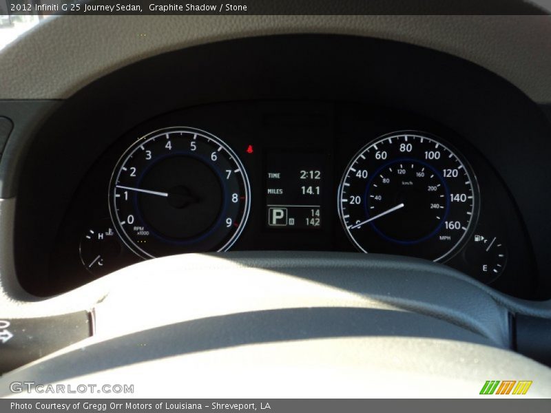 Graphite Shadow / Stone 2012 Infiniti G 25 Journey Sedan