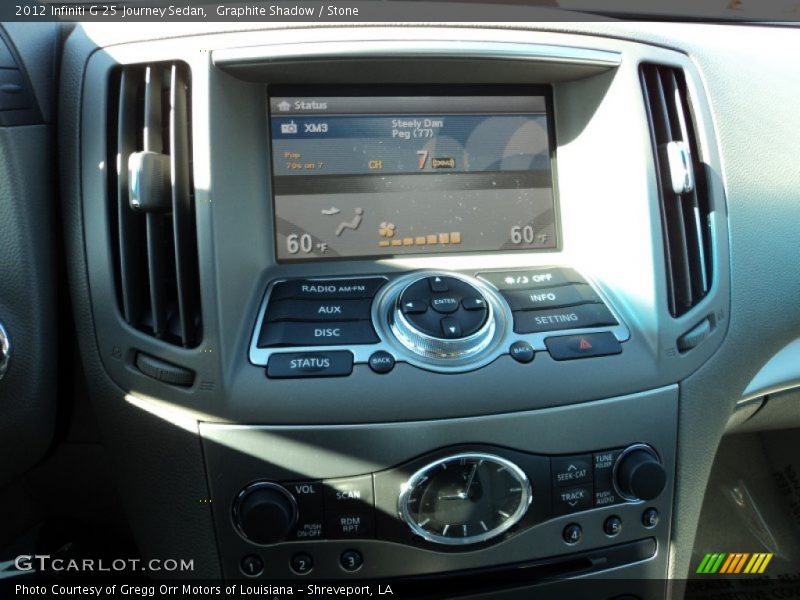 Graphite Shadow / Stone 2012 Infiniti G 25 Journey Sedan