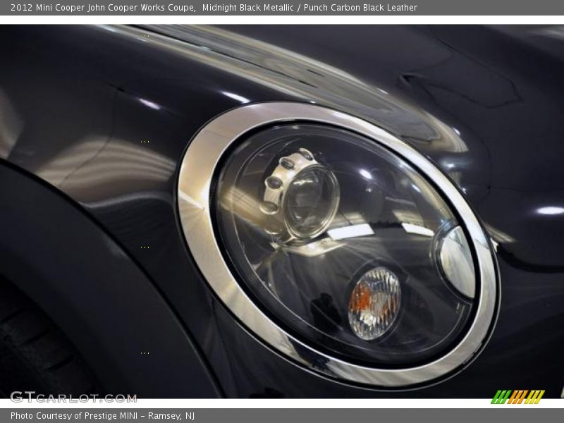 Midnight Black Metallic / Punch Carbon Black Leather 2012 Mini Cooper John Cooper Works Coupe