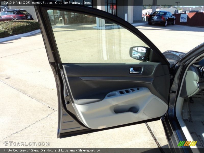 Graphite Shadow / Stone 2012 Infiniti G 25 Journey Sedan