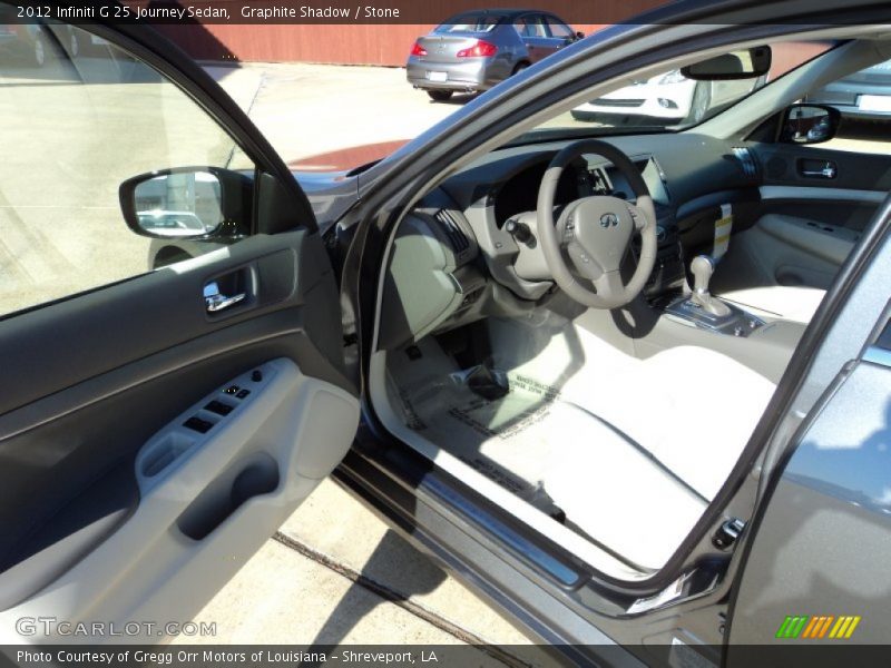 Graphite Shadow / Stone 2012 Infiniti G 25 Journey Sedan
