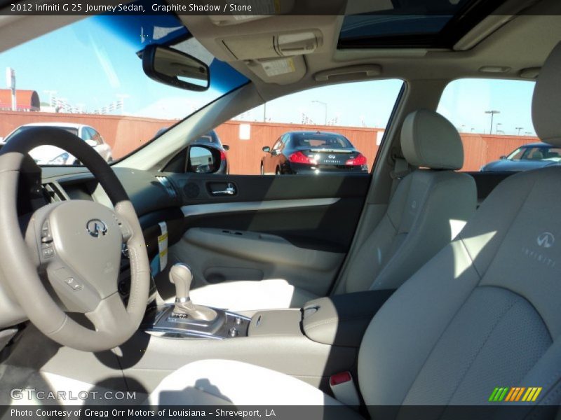 Graphite Shadow / Stone 2012 Infiniti G 25 Journey Sedan