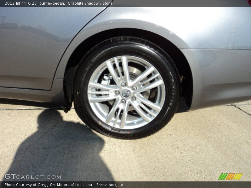  2012 G 25 Journey Sedan Wheel
