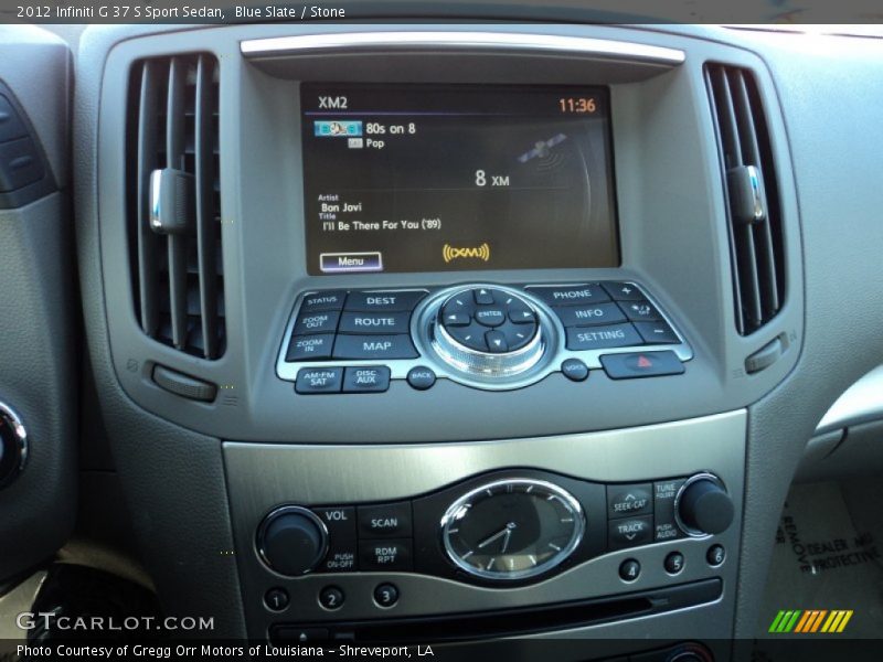 Blue Slate / Stone 2012 Infiniti G 37 S Sport Sedan