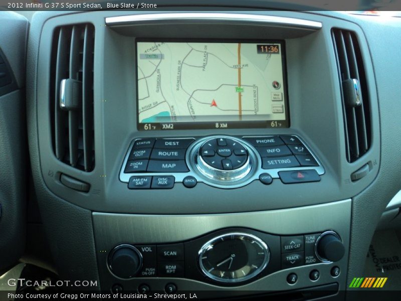 Blue Slate / Stone 2012 Infiniti G 37 S Sport Sedan