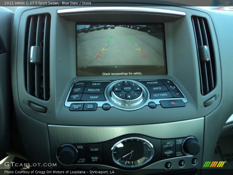 Blue Slate / Stone 2012 Infiniti G 37 S Sport Sedan
