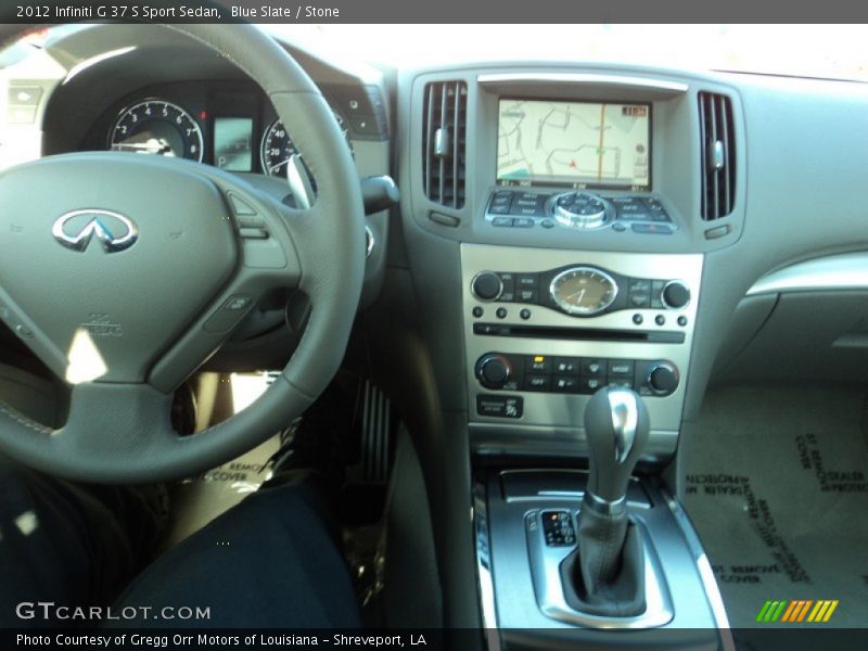 Blue Slate / Stone 2012 Infiniti G 37 S Sport Sedan