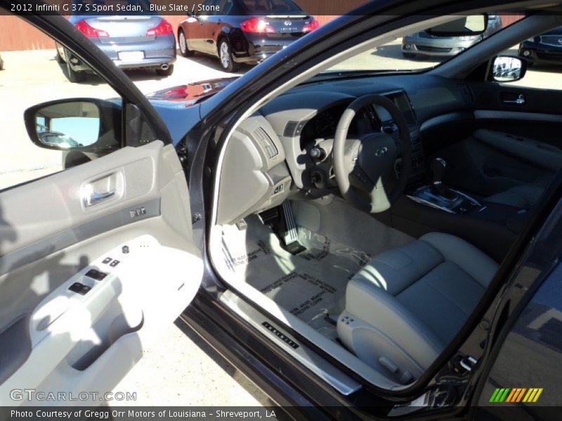 Blue Slate / Stone 2012 Infiniti G 37 S Sport Sedan