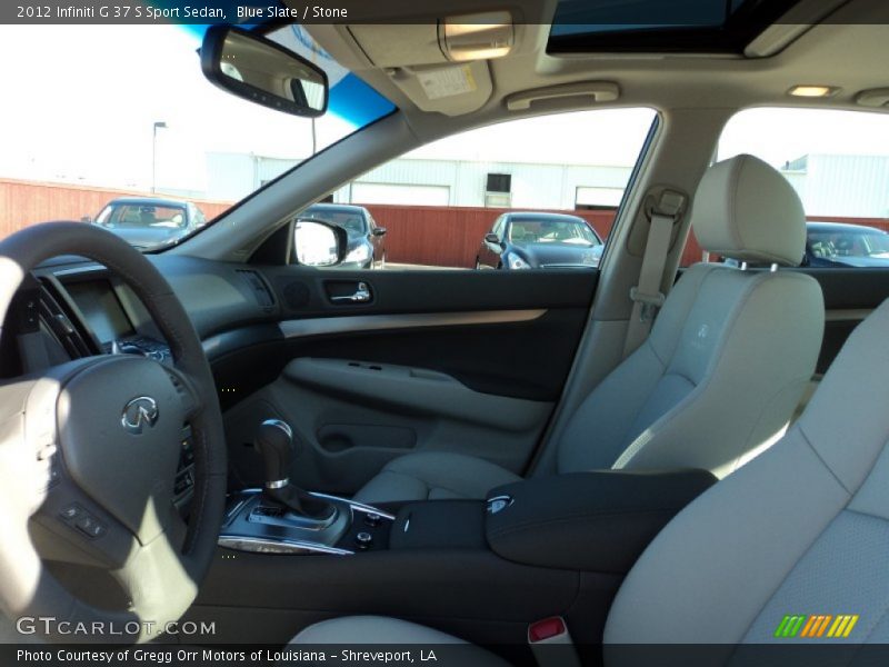 Blue Slate / Stone 2012 Infiniti G 37 S Sport Sedan