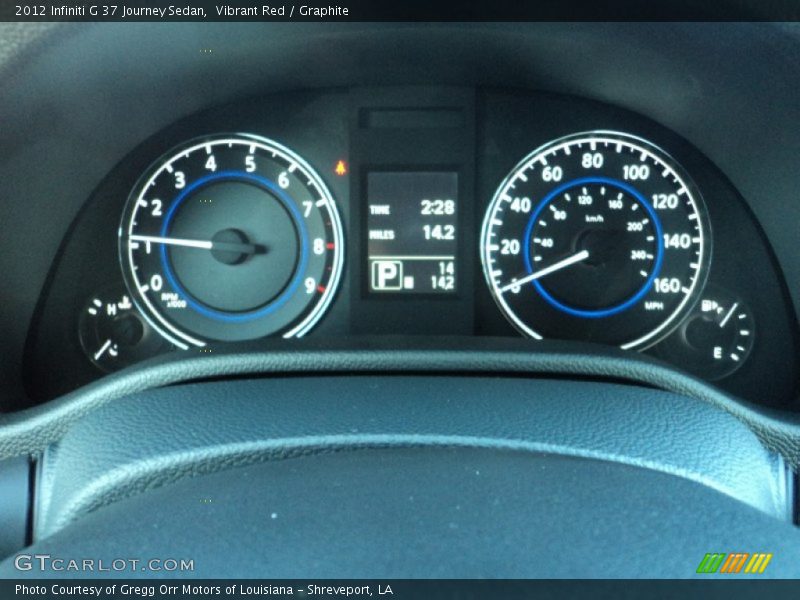  2012 G 37 Journey Sedan 37 Journey Sedan Gauges