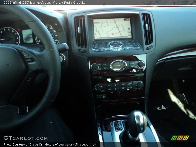 Vibrant Red / Graphite 2012 Infiniti G 37 Journey Sedan