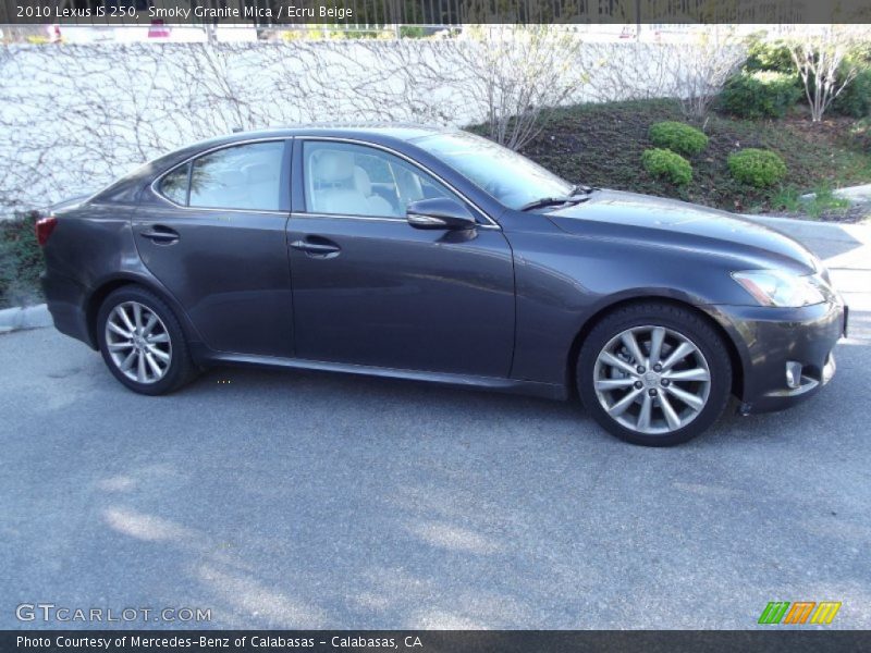 Smoky Granite Mica / Ecru Beige 2010 Lexus IS 250