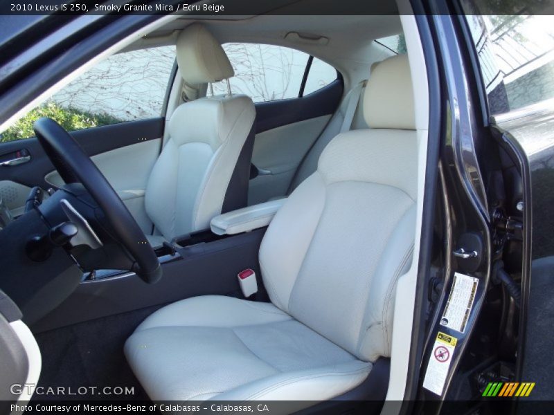 Smoky Granite Mica / Ecru Beige 2010 Lexus IS 250