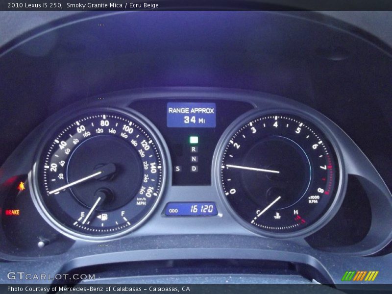 Smoky Granite Mica / Ecru Beige 2010 Lexus IS 250