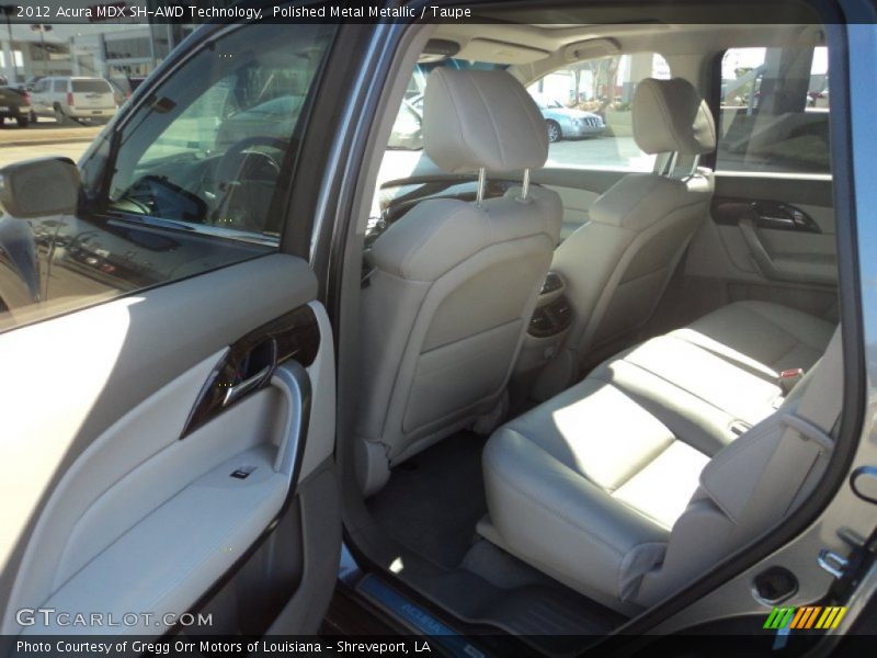 Polished Metal Metallic / Taupe 2012 Acura MDX SH-AWD Technology