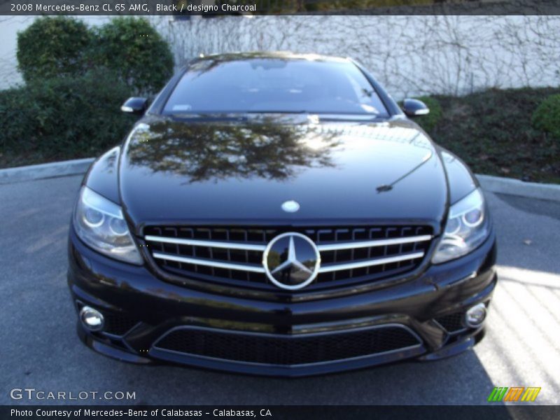 Black / designo Charcoal 2008 Mercedes-Benz CL 65 AMG