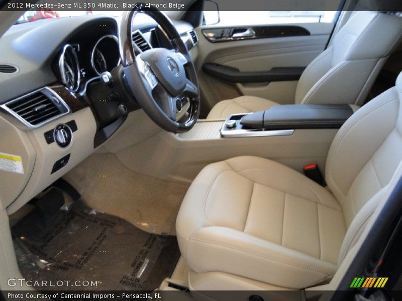 Black / Almond Beige 2012 Mercedes-Benz ML 350 4Matic