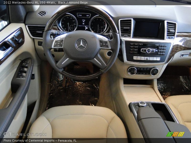 Black / Almond Beige 2012 Mercedes-Benz ML 350 4Matic
