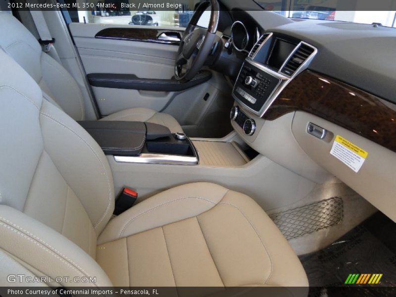Black / Almond Beige 2012 Mercedes-Benz ML 350 4Matic