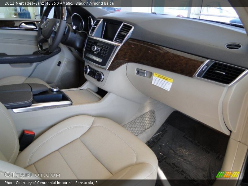 Black / Almond Beige 2012 Mercedes-Benz ML 350 4Matic
