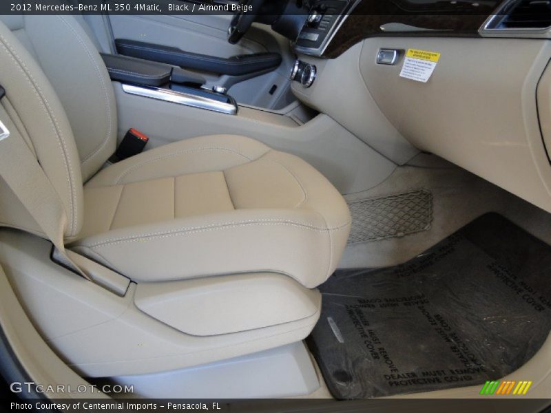 Black / Almond Beige 2012 Mercedes-Benz ML 350 4Matic