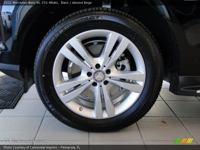 Black / Almond Beige 2012 Mercedes-Benz ML 350 4Matic