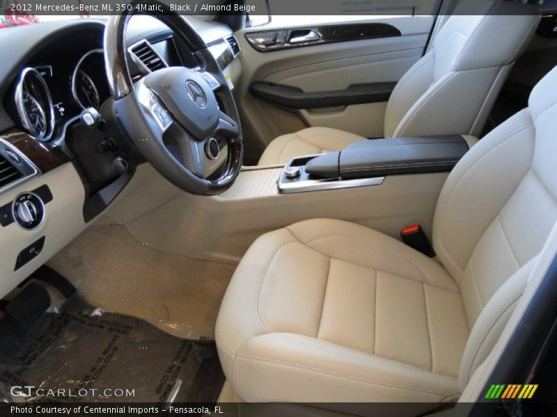 Black / Almond Beige 2012 Mercedes-Benz ML 350 4Matic