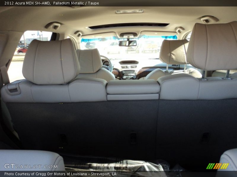 Palladium Metallic / Taupe 2012 Acura MDX SH-AWD