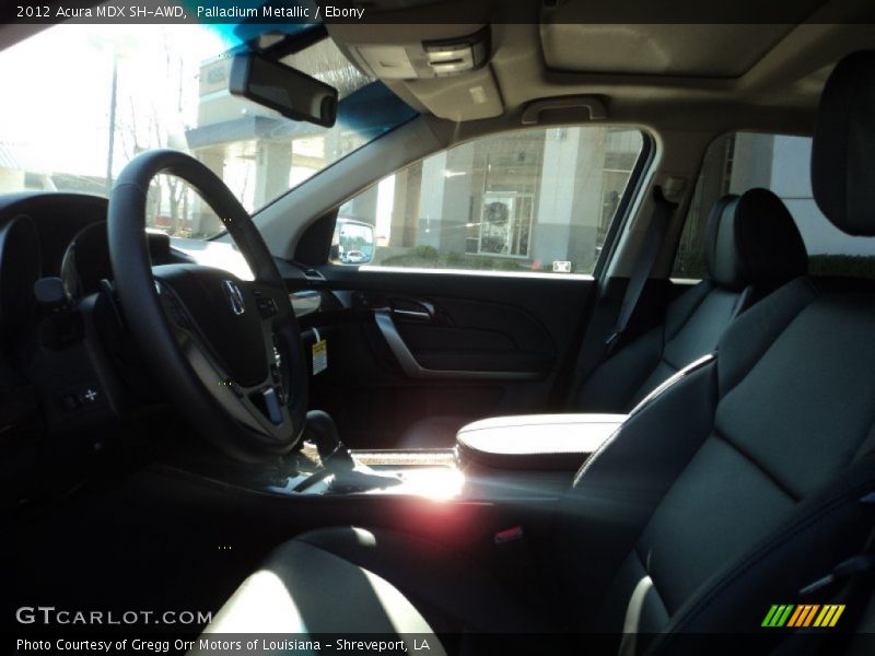 Palladium Metallic / Ebony 2012 Acura MDX SH-AWD