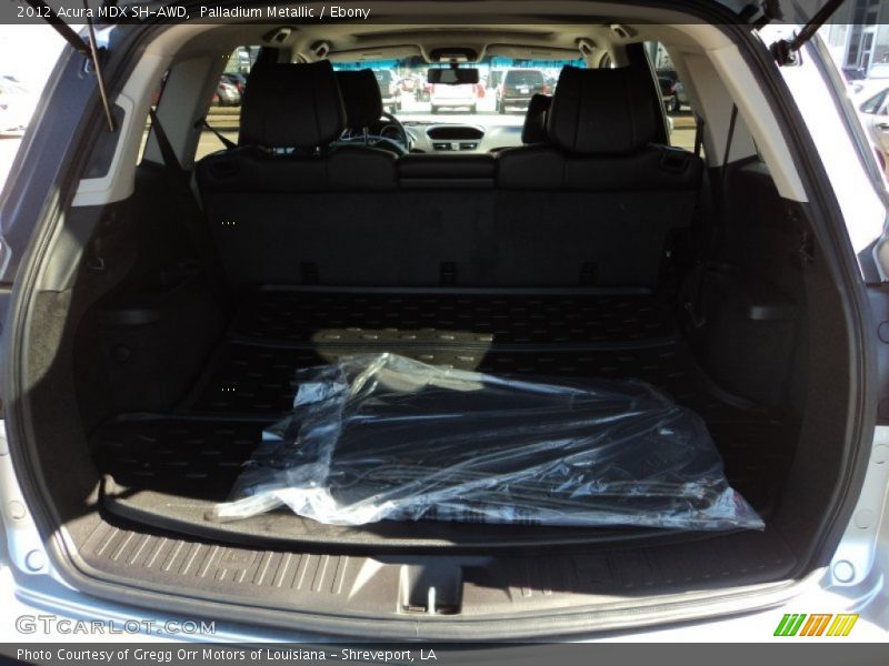 Palladium Metallic / Ebony 2012 Acura MDX SH-AWD