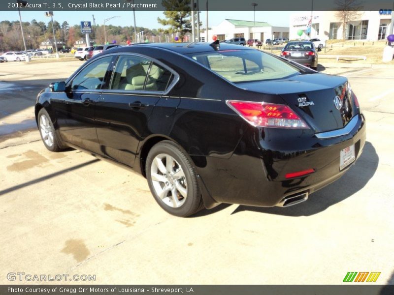 Crystal Black Pearl / Parchment 2012 Acura TL 3.5