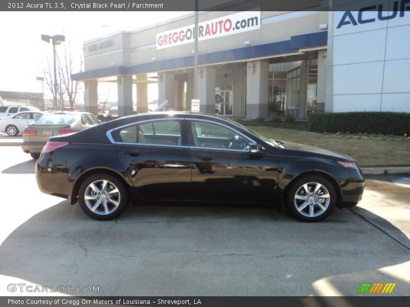 Crystal Black Pearl / Parchment 2012 Acura TL 3.5