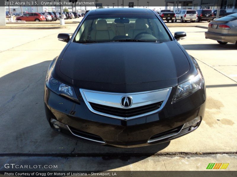 Crystal Black Pearl / Parchment 2012 Acura TL 3.5