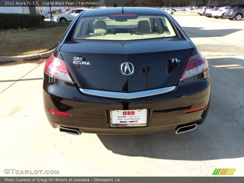 Crystal Black Pearl / Parchment 2012 Acura TL 3.5