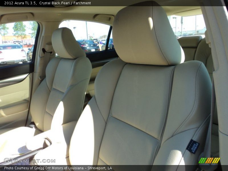 Crystal Black Pearl / Parchment 2012 Acura TL 3.5