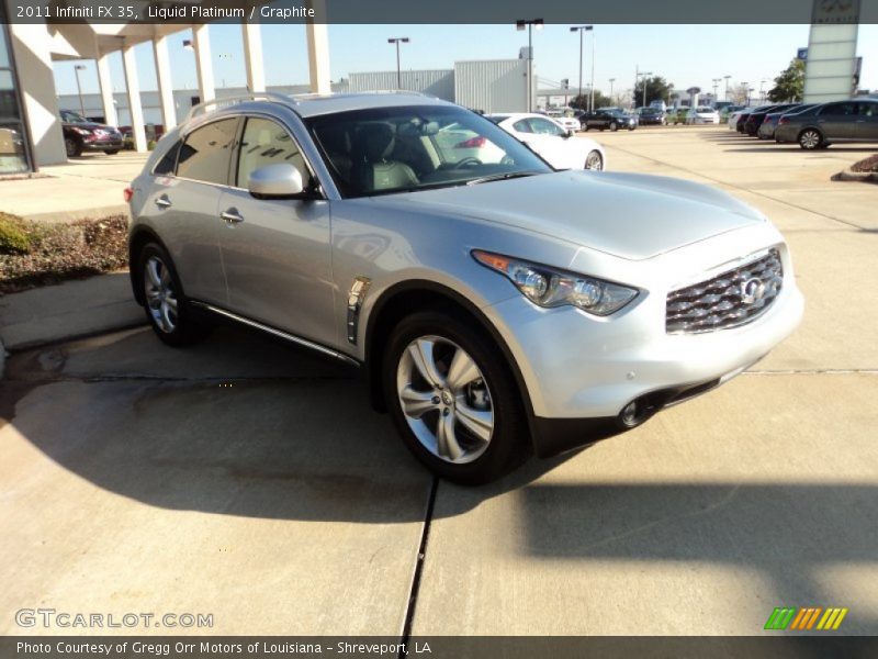 Liquid Platinum / Graphite 2011 Infiniti FX 35